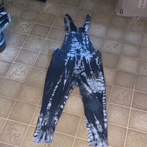 Tie-Dye Women's Overalls LEVIS SZ 34